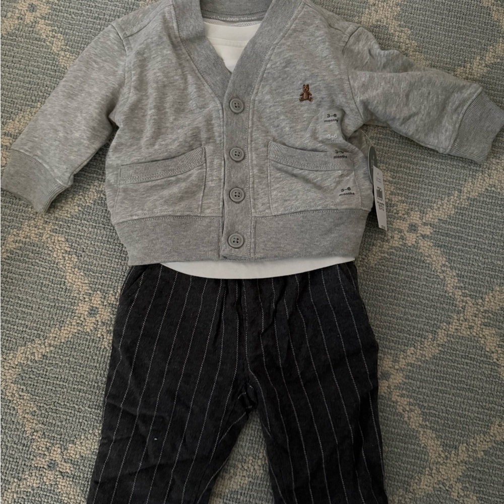 GAP Gray and Black Kids Matching Set